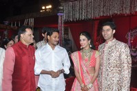 YS Jagan at Subbarami Reddy Grandson Marriage